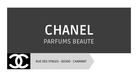 chanel chamant numero|Horaires d'ouverture Chanel Coordination Chamant Rue des .